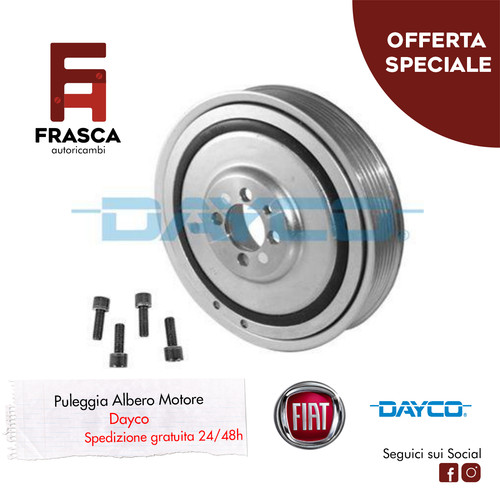 Puleggia albero motore - motore, fiat